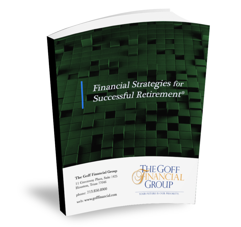 Financial Strategies For Successful Retirement Book The Goff